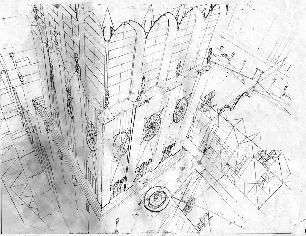 Step 2. Add more details by adding more lines, circles, squares, and rectangles.