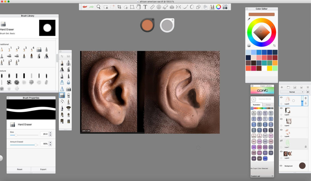 We will learn together to fix problems like details as well as changing composition elements.